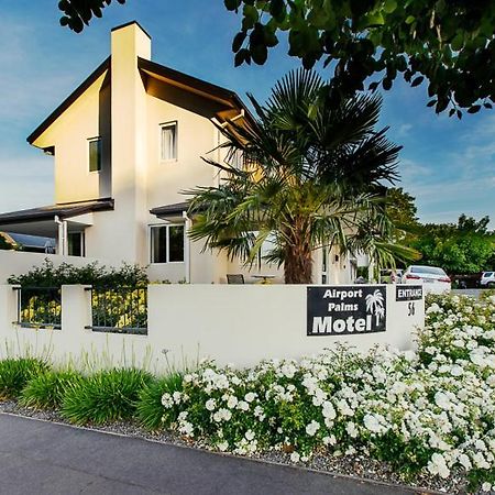 Airport Palms Motel Крайстчерч Екстер'єр фото